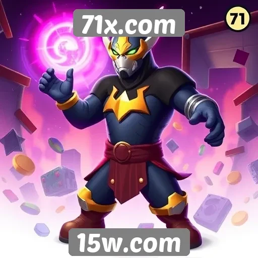Variedade de jogos disponíveis na plataforma 71x.com